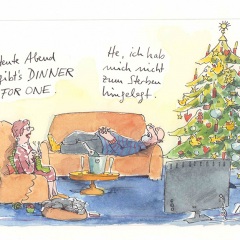 Peter Gaymann demensch Kalender 2019 dezember