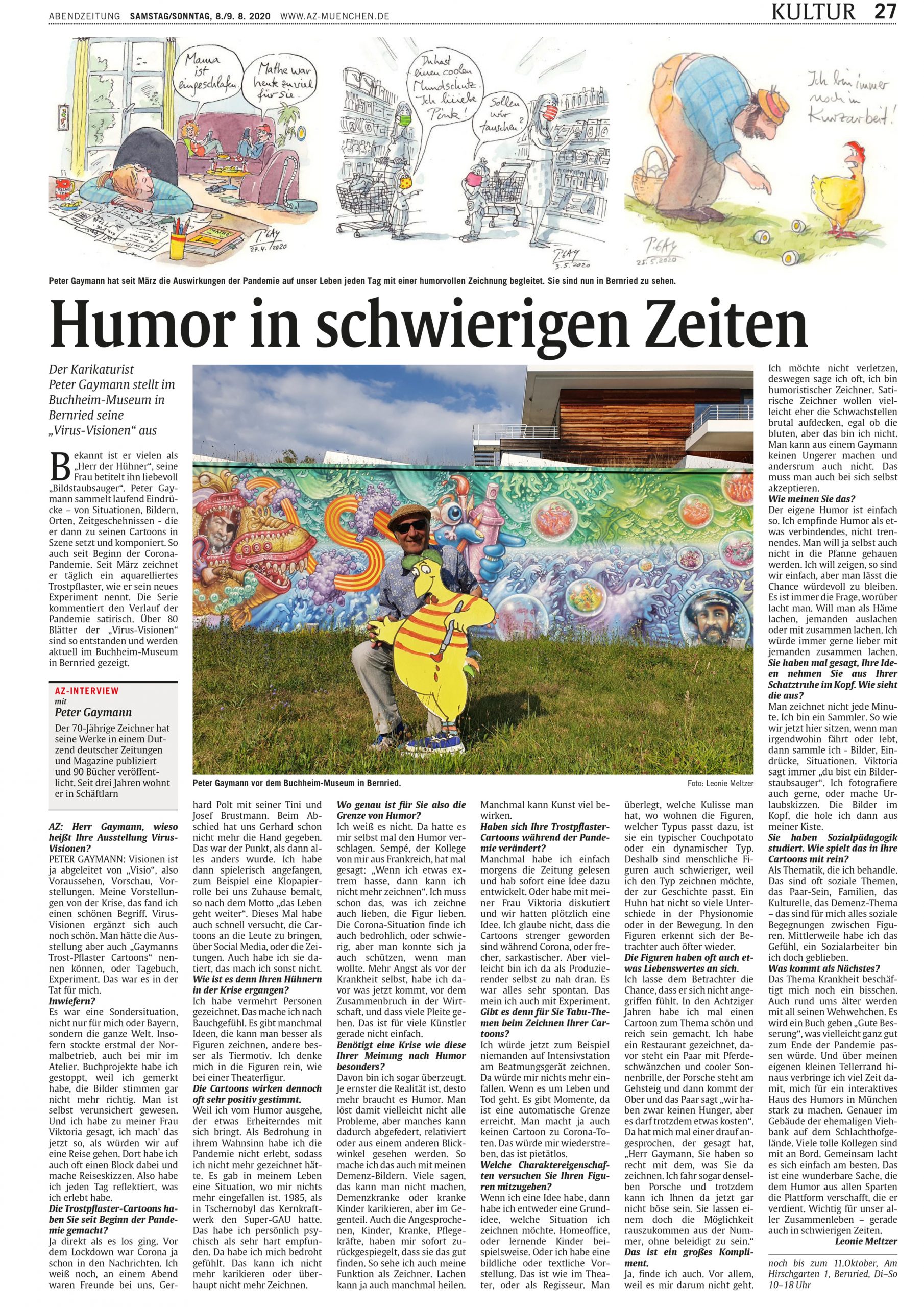 Peter Gaymann Neues Aus Der Presse Die Neusten Artikel Peter Gaymann